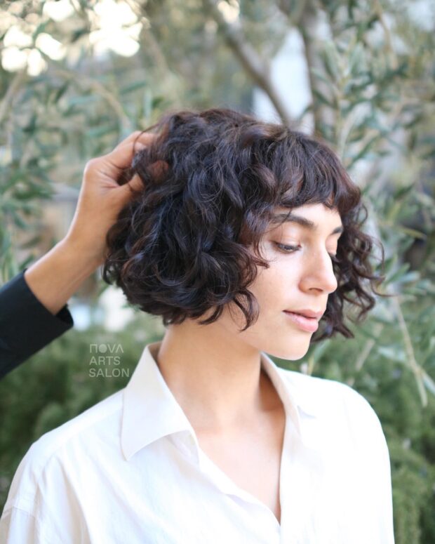 corte de cabelo curto feminino french bob